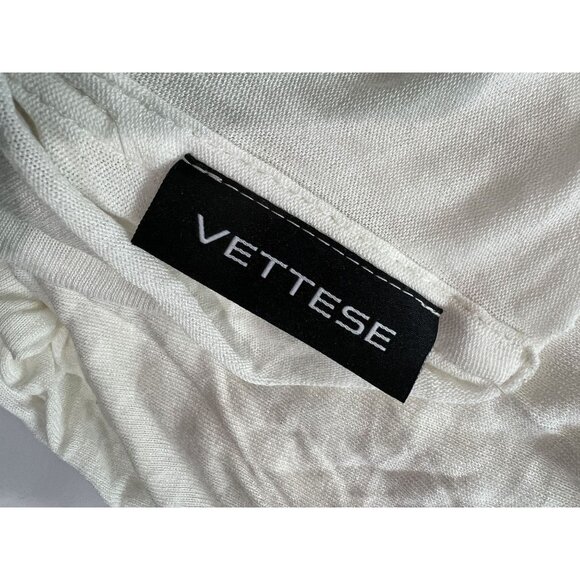 Vettese Mid Section Tubes Dress in White - Picture 5 of 5
